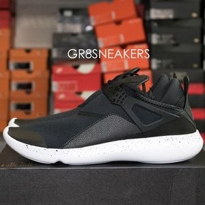 JORDAN FLY '89  BLACK WHITE